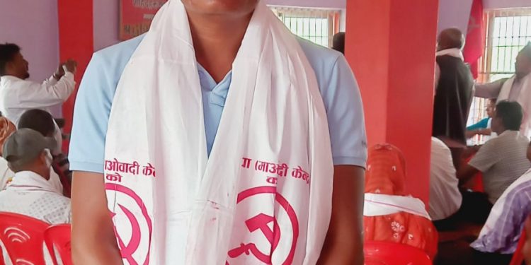 नेकपा माओवादी केन्द्रका इनरुवा ७ का वडा अध्यक्षका उम्मेदबार चौधरीको सर्वत्र चर्चा