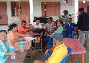 मतदान केन्द्र तयारी अवस्थामा