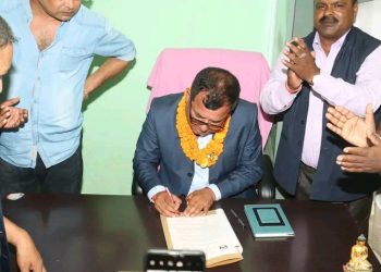 नव निर्वाचित नगर प्रमुखले सम्हाले जिम्मेवारी 