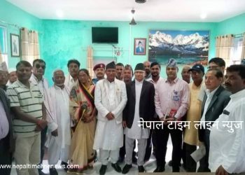 भोक्राहा नरसिंह अध्यक्षले गरे पदभार ग्रहण