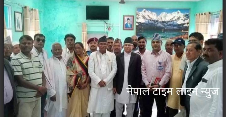 भोक्राहा नरसिंह अध्यक्षले गरे पदभार ग्रहण