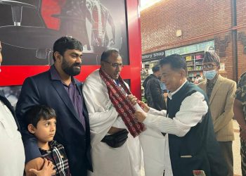 हजका लागि नेपाली मुसलमानहरू साउदी प्रस्थान, संचारमन्त्रीद्धारा बिदाई