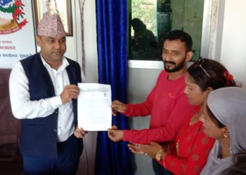 बलात्कार विरुद्धको चौथो राष्टिय अभियान अन्तरगत ज्ञापन पत्र