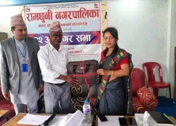 रामधुनी नगरको बजेट ७१ करोड १४ लाख ८२ हजार