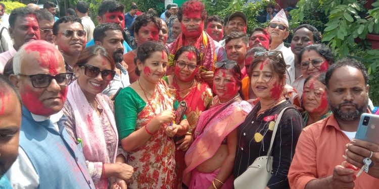 जिल्ला समन्वय समिति(जिसस) सुनसरीमा गठबन्धनका मेहता विजयी