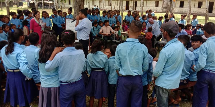 जनतामा हाजिरि जवाफ सम्पन्न