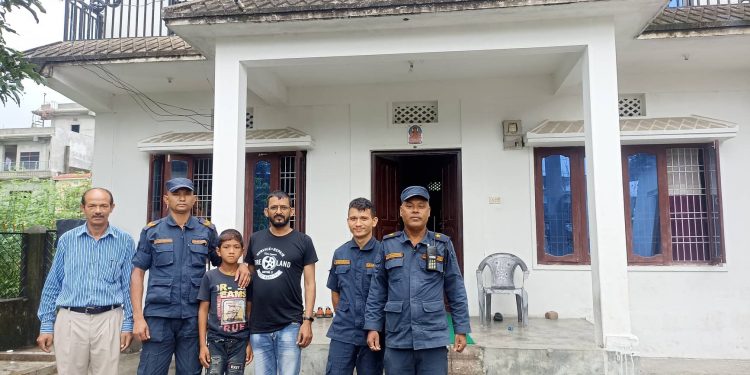 अलपत्र बालकको उद्धार