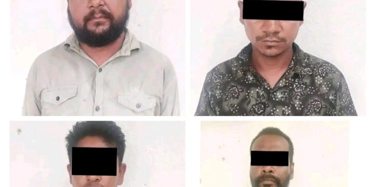 ठगीकाे अाराेपमा ४ जना पक्राउ