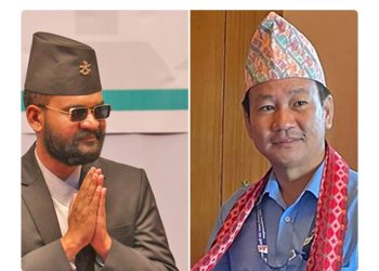 फेसबुकमै बालेन र हर्क सम्पाङको जुहारी