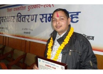 सरस्वती माध्यमिक विद्यालय व्यवस्थापन समितिमा यादवको उमेदवारी