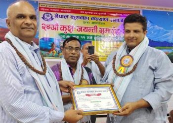 विराटनगर महानगरपालिकाका मेयर नागेश कोइरालाले धर्म, संस्कृति र कलाको विकास गर्नमा जाेड दिदैँ