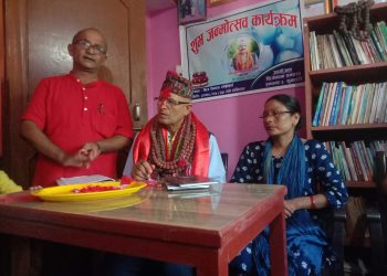 साहत्यिकार तथा शिक्षक सिलवालको भव्य जन्मोत्सव