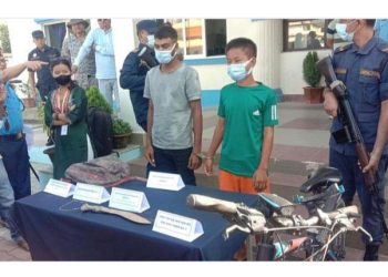 सुनसरीमा लुटपाट गर्ने उदेश्यले गएका एक किशोरले महिलाको हत्या