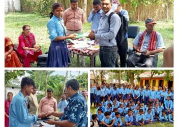 बालदिवशका विभिन्न कार्यक्रमका विजयी प्रतियोगिहरुलाई पुरस्कार