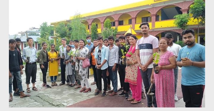 विराटनगरको ‘शान्ति युवा क्लव’ को १० हप्ते वृक्षारोपण अभियान