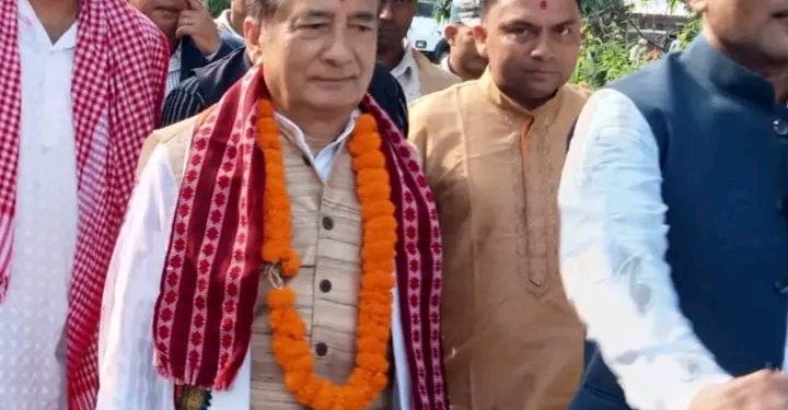 सञ्चार मन्त्री कार्कीद्धारा प्रतिनिधिसभाको लागि मनोनयन दर्ता