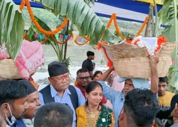 सुनसरीको क्षेत्र नं ३ प्रतिनिधि सभा सदस्य उम्मेदवार विजय कुमार गच्छदार छठको अवसरमा शुभकामना