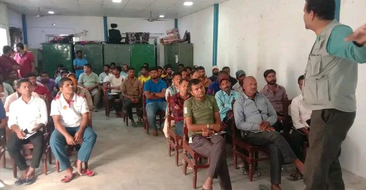 विदेशवाट पर्केका युवाहरुलाई प्रशिक्षण