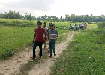 सरस्वती माविको जग्गामा एकल रजाई 