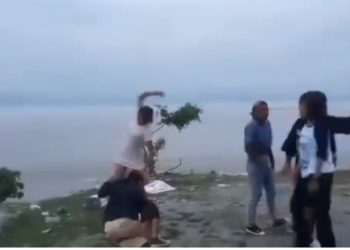 सप्तकोसी किनारमा युवतीको ‘ग्याङ फाइट’, एक पक्राउ