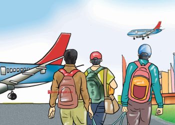 साउनमा पचपन्न हजारभन्दा बढीले लिए श्रम स्वीकृति