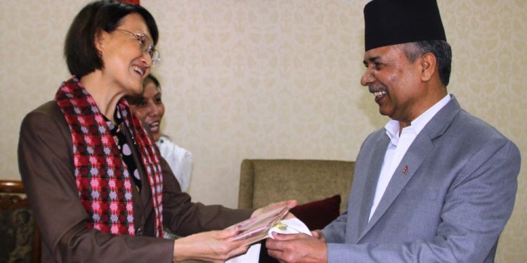 नेपाल र चीन घनिष्ट मित्र र भरपर्दो विकास साझेदार : उपराष्ट्रपति यादव