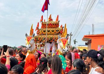 सुनसरीको दुहवी,इटहरी, गढी , इनरुवा र हरिनगरमा पनि रथ यात्रा