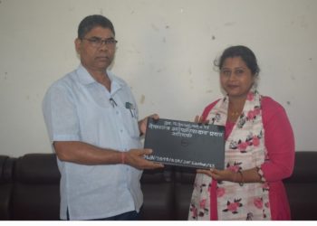 देवानगञ्ज गाउँपालिका भित्र रहेको विद्यालयहरुलाई ल्यापटप हस्तान्तरण