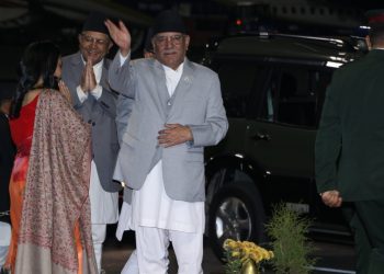 कोप–२८ मा सहभागी हुन प्रधानमन्त्री प्रचण्ड यूएई प्रस्थान