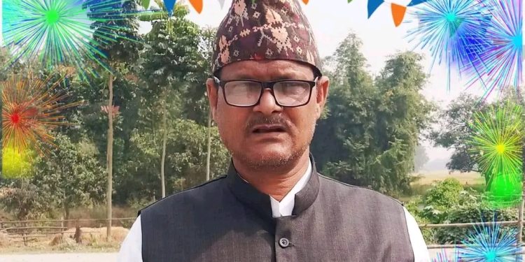 भाेक्राहा नरसिंह गाउँपालिकाका पुर्व अध्यक्ष यादवले घर–घरमा दिपावली मनाउन अनुरोध