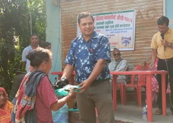 माता तिर्थआंैसीमा जेष्ठ आमाहरुलाई सम्मान