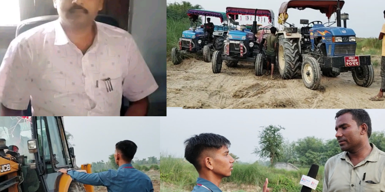 वडा अध्यक्षको ठेक्केदार र माटो तस्कारसम्मको मिलिभगतमा सुनसरी खोला अवैध उत्खनन्
