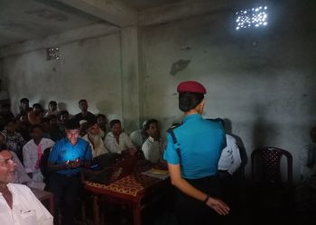 हरीनगर गाउँपालिका भित्र रहेको विद्यालयमा लागु औषध दुव्र्व्यसन र ट्राफिक चेतना कार्यक्रम सम्पन्न