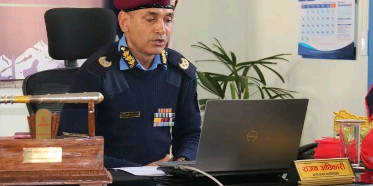 प्रदेश प्रहरी प्रमुखबाट मातहत प्रहरी प्रमुखहरुलाई Virtual माध्यमद्वारा निर्देशन