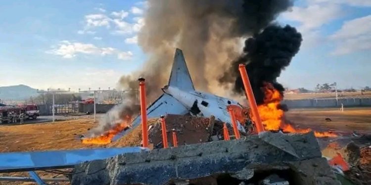 दक्षिण कोरियामा जेजु एयरको विमान दुर्घटना, ४७ जनाको मृत्यु