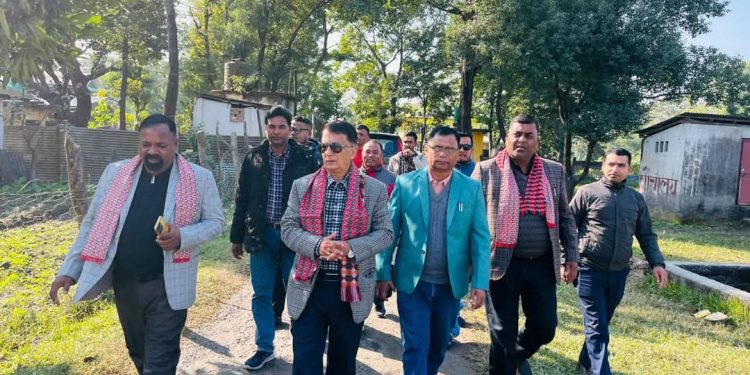 ज्ञानेन्द्रबहादुर कार्की निर्वाचन क्षेत्रमा सक्रिय