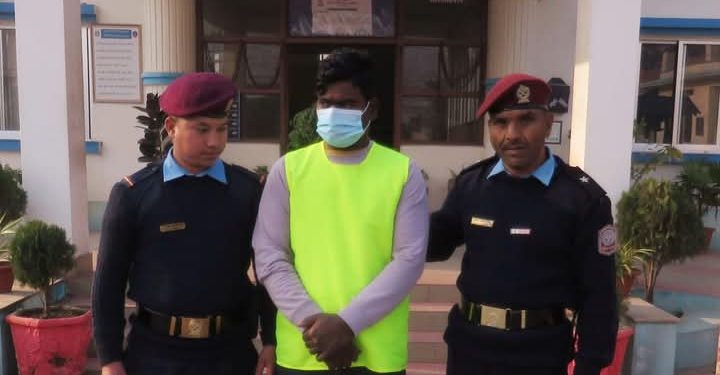 भोक्राहा नरसिंहबाट अवैध हतियारसहित एकजना पक्राउ