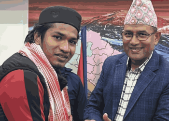 टेक्वान्डो प्रशिक्षक र सामाजिक अभियन्ता उमर खान सुनसरीमा सम्मानित