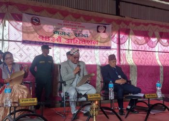 इनरूवा नगरपालिकाको १४ औं अधिवेशन डम्पिङ साइटमा सम्पन्न, पारदर्शिता र विकासमा जोड