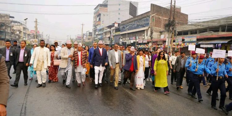 दुर्व्यसन विरुद्धको अभियान Fight Against Narcotics (FAN) कार्यक्रमको प्रदेश स्तरीय अभियान शुभारम्भ