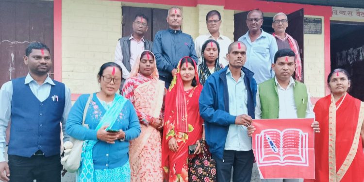 नेपाल राष्ट्रिय शिक्षक संगठन भोकाहा नरसिंह गाउँ कमिटीको तेस्रो अधिवेशन सम्पन्न