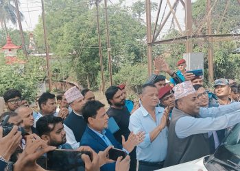 कोशी पर्यटन वर्ष २०८२ लाई सफल बनाउन भारतीय सवारीसाधनमा स्टिकर टाँस्ने कार्यक्रम सुरुवात