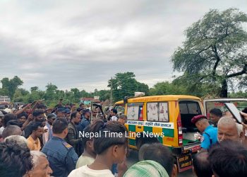 सुनसरीको फुलचोकमा ट्र्याक्टर–मोटरसाइकल ठक्कर: दुई युवाको ज्यान गयो, एक गम्भीर