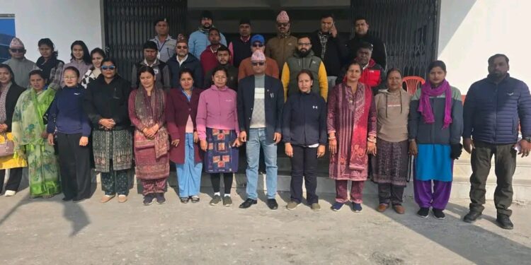 भोक्राहा नरसिंह गाउँपालिकामा राष्ट्रिय गानसँगै सेवा प्रवाह सुरू